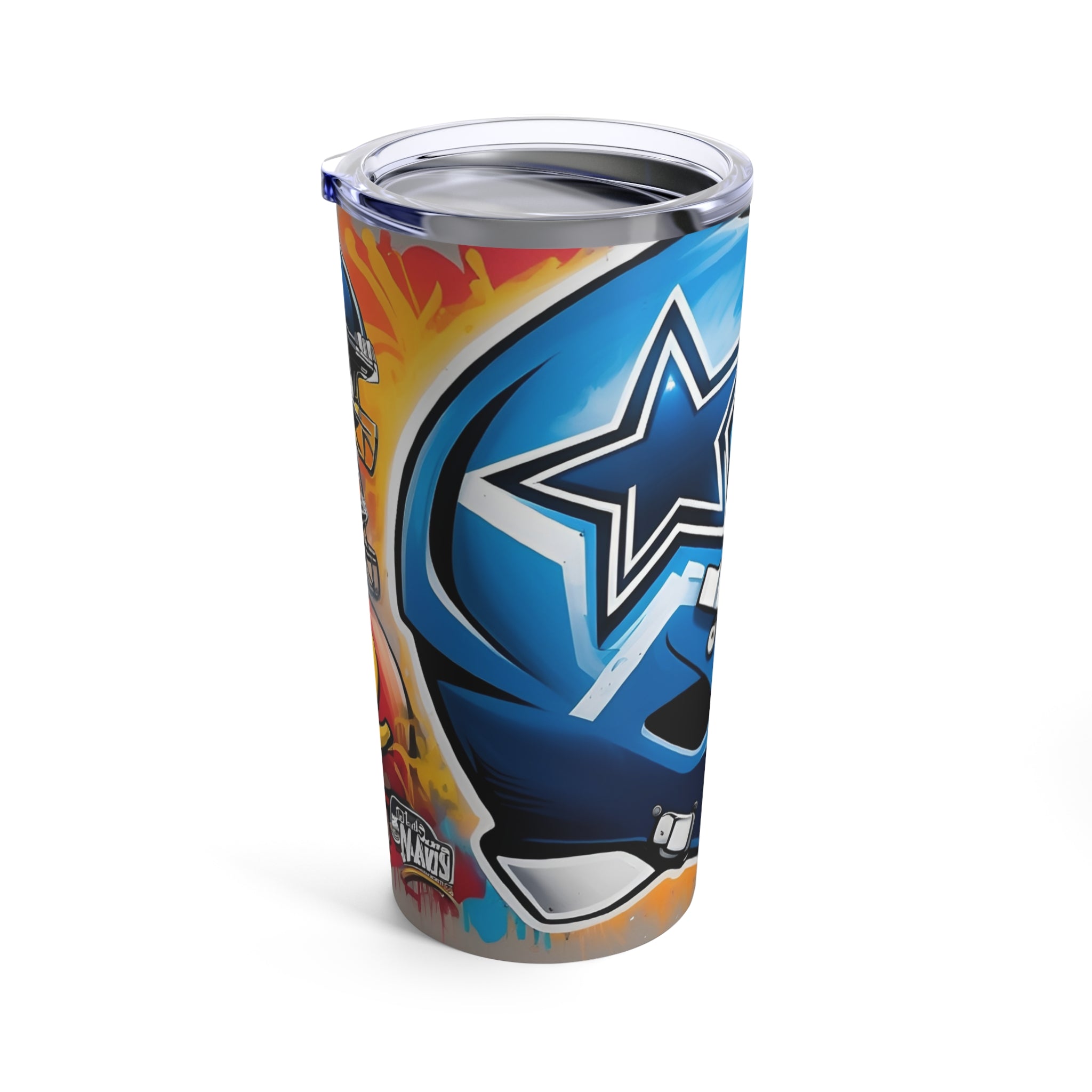 "Ultimate Cowboys 20 oz /11Fan Tumbler - Custom Dallas NFL Insulated Cup with Team Logo & Colors - Perfect for Game Day!"