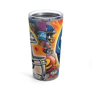 "Ultimate Cowboys 20 oz /11Fan Tumbler - Custom Dallas NFL Insulated Cup with Team Logo & Colors - Perfect for Game Day!"